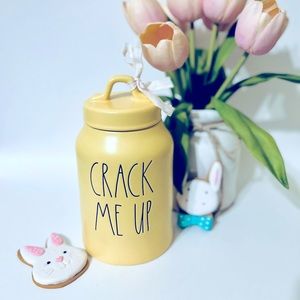 Rae Dunn “Crack Me Up” Easter Canister